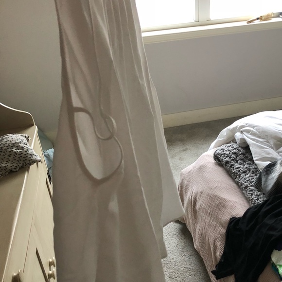 White, high neck shirt - Picture 3 of 3